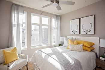 Large, expansive windows for maximum natural light